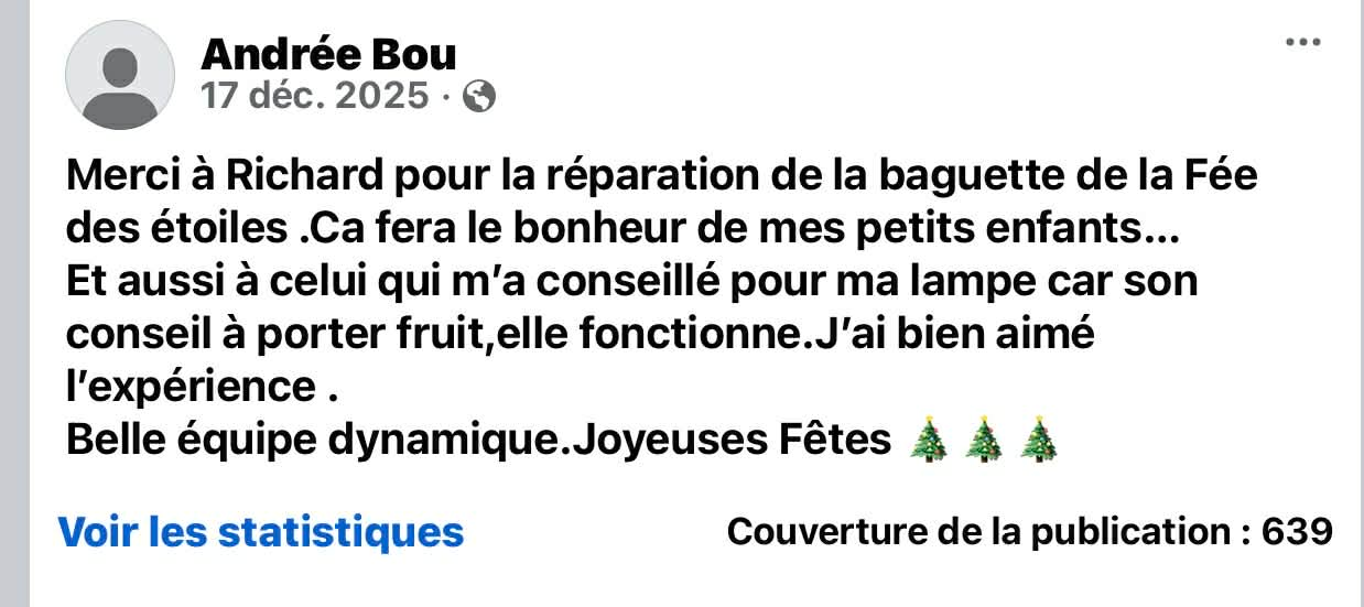 Témoignage d’Andrée Bou