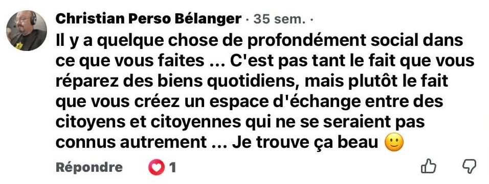 Témoignage de Christian Bélanger